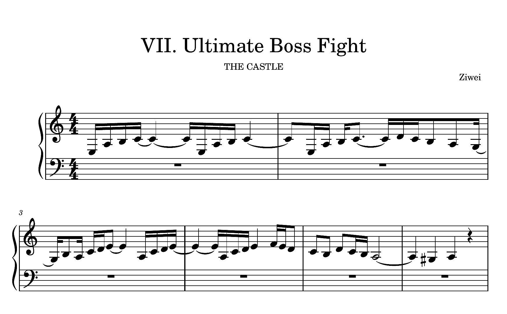 Ultimate Boss Fight score